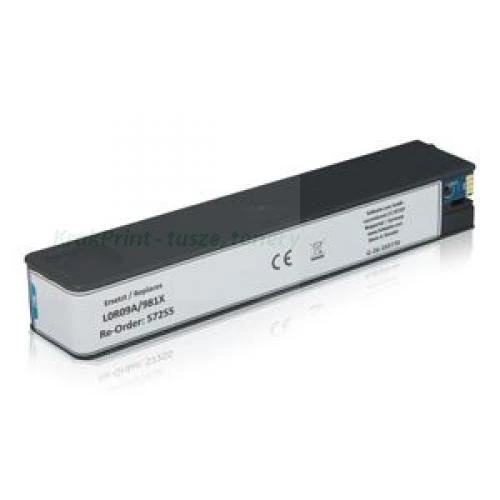 Tusz Zamiennik do HP Nr.981X do PageWide Color 556dn | 10tys. (L0R09A) Cyan