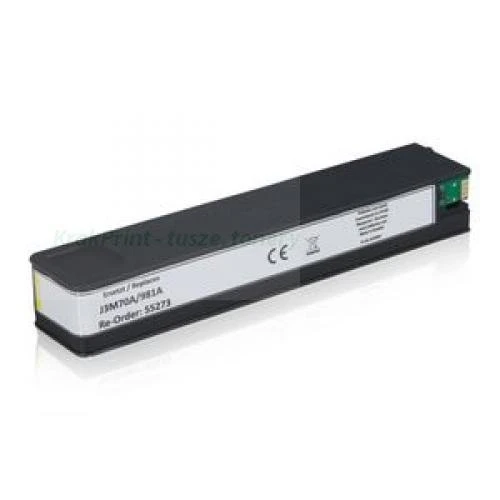 Tusz Zamiennik HP Nr.981A do PageWide Color 556dn | 6tys. (J3M70A) Yellow