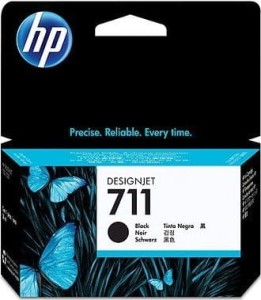 Tusz HP Nr.711 do Designjet T120/520 | 80ml (CZ133A) Black
