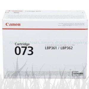 Toner Canon CRG-073BK do LBP361dw, LBP362dw | 27tys. (5724C001) Black