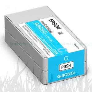 Tusz Epson GJIC5C do ColorWorks C831 | 32.5ml (C13S020564) Cyan