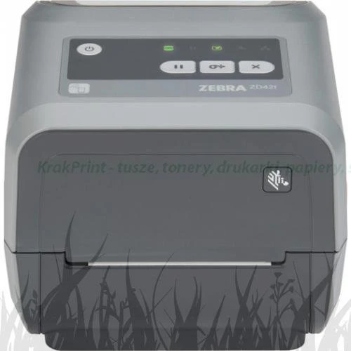 Zebra ZD421c, cartridge, 12 dots/mm, 300 dpi, RTC, EPLII, ZPLII, USB, USB Host, BT, Ethernet, grey (ZD4A043-C0EE00EZ)