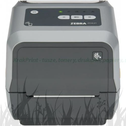Zebra ZD621t, 8 dots/mm, 203 dpi, RTC, USB, USB Host, RS232, BT, Ethernet, grey (ZD6A042-30EF00EZ)