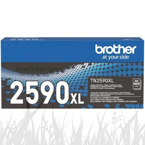 Toner do Brother HL-L2442DW | 3tys (TN-2590XL) Black