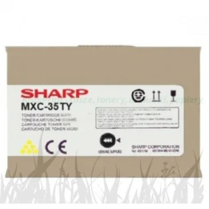 Toner Sharp do MX-C407P | 6tys. (MX-C35TY) Yellow