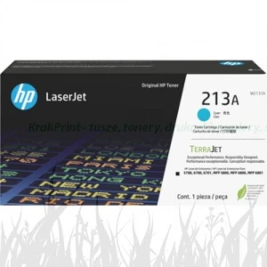 Toner Nr.213A HP LaserJet Enterprise 5700dn/6700dn/6701dn, MFP 5800/6800/6801 | 3tys. (W2131A)  Cyan