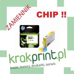 Tusz Zamiennik z Chipem CB325EE (MPHP364XLY) Yellow