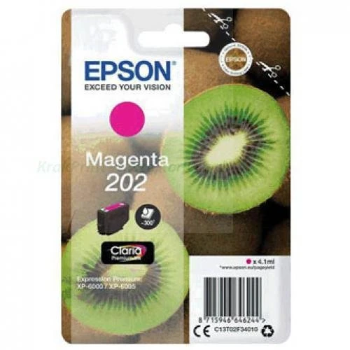 Tusz Epson Oryginał Nr. 202 (C13T02F34010) Magenta
