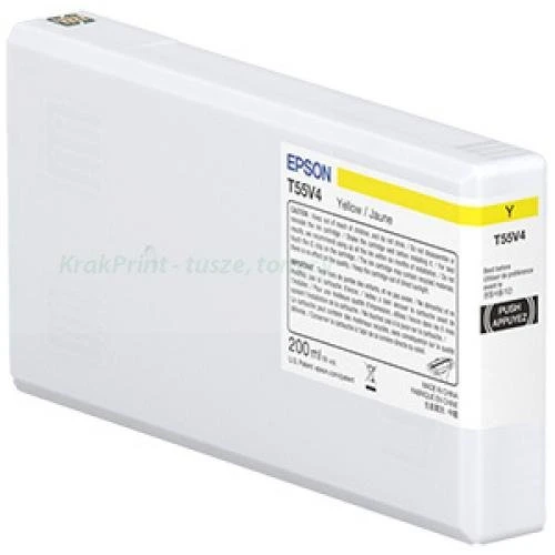 Tusz Epson do SureColor SC-P5300 | 200ml (C13T55W400) Yellow