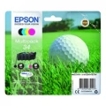 Tusz Epson NR. 34 Zestaw Oryginał (T34664010 ) 18.7 ml