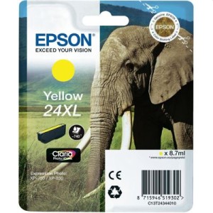 Tusz Epson Oryginał Nr.24XL (C13T24344010 C13T24344012) Yellow