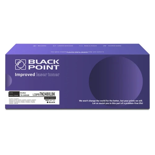Toner Zamiennik BlackPoint do Brother do DCP-L3520CDW, DCP-L3560CDW, HL-L3220CW | 3tys. (TN-248XLBK / BLBTN248XLBKBW) Black