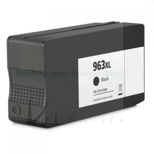 Tusz Zamiennik do Hewlett-Packard 963XL do OfficeJet Pro 9013, 9023 (3JA30AE) Black