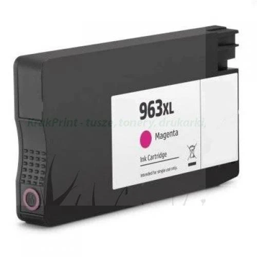 Tusz Zamiennik Hewlett-Packard 963XL do OfficeJet Pro 9013, 9023 (3JA28AE) Magenta