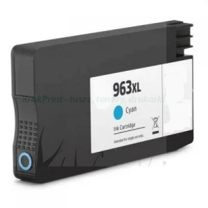 Tusz Zamiennik Hewlett-Packard 963XL do OfficeJet Pro 9013, 9023 (3JA27AE) Cyan