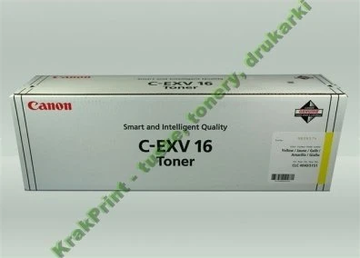 Toner Canon Oryginał 1066B002 (C-EXV16Y) Yellow