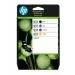 Zestaw tuszy 4-pak do HP Nr.937 | 800/1450s (6C400NE) CMYK