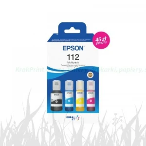 Tusz EPSON 112 EcoTank Multipack 4 kolory (4x65 ml) (C13T06C64A)