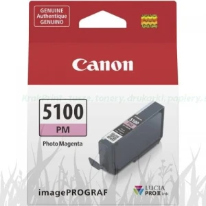 Tusz Canon PFI-5100R do imagePROGRAF PRO-310 | 14,4ml (6957C002 / 6957C001) PhotoMagenta