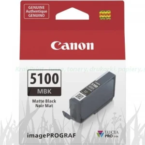 Tusz Canon PFI-5100MBK do imagePROGRAF PRO-310 | 14,4ml (6951C002 / 6951C001) MatteBlack