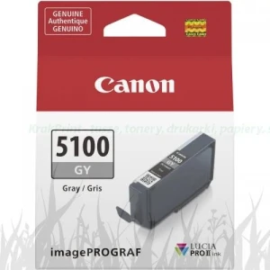 Tusz Canon PFI-5100GY do imagePROGRAF PRO-310 | 14,4ml (6959C002 / 6959C001) Grey
