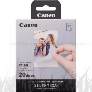 Zestaw atramentu i papieru Canon XC-20L 54 x 85 mm (20 odbitek) (6755C002)