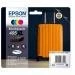 Zestaw 4 tuszy Epson Nr.405XL do WorkForce Pro WF-3820DWF, 4820DWF... | 63ml (C13T05H64010) CMYK