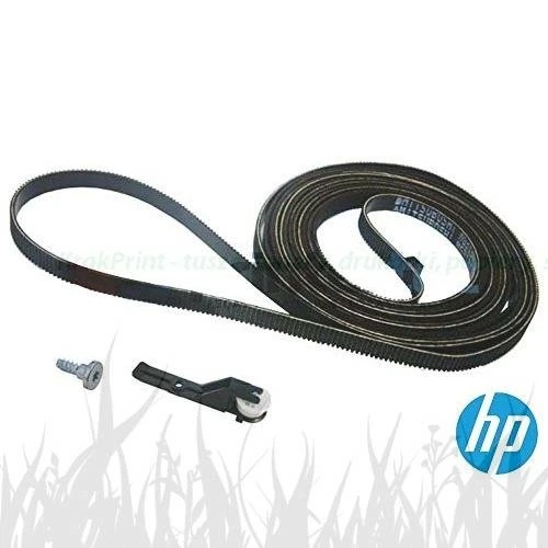 PASEK NAPĘDU KARETKI + NAPINACZ CARRIAGE BELT HP DESIGNJET T100 T120 T125 T130 T520 T525 T830 24" A1 CQ890-67059 CQ890-67112