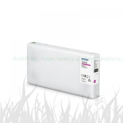 Tusz Nr. T43U3 do Epson SureLab SL-D 800 | 200ml (C13T43U340) Magenta