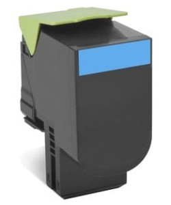 Toner Lexmark Oryginał 702C (70C20C0) Cyan