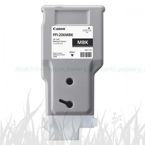 Tusz PFI-206MBK do Canon IPF6450... | 300ml (5302B001AA) MatteBlack