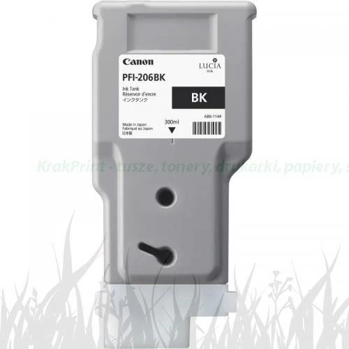 Tusz PFI-206BK do Canon IPF6450... | 300ml (5303B001AA) Black