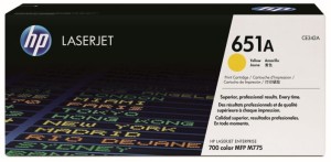 Toner HP 651A do HP LaserJet E 700 color M775 (CE342A) | 16 000 str. Yellow