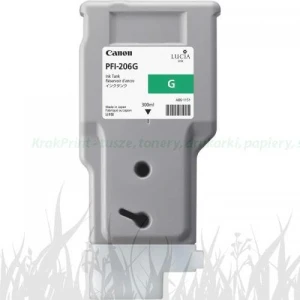 Tusz PFI-206G do Canon IPF6450... | 300ml (5310B001AA) Green (Zielony)
