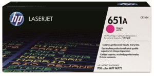 Toner HP 651A do HP LaserJet E 700 color M775 (CE343A) | 16 000 str. Magenta