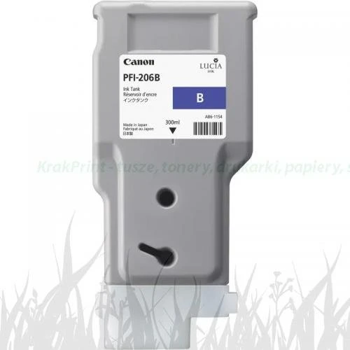 Tusz PFI-206B do Canon IPF6450... | 300ml (5311B001AA) Blue