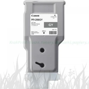 Tusz PFI-206GY do Canon IPF6450... | 300ml (5312B001AA) Grey (Szary)