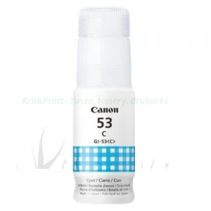 Tusz Canon GI-53C do Pixma G550 / G650 | 8tys. (4673C001) Cyan