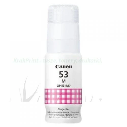 Tusz Canon GI-53M do Pixma G550 / G650 | 8tys. (4681C001) Magenta