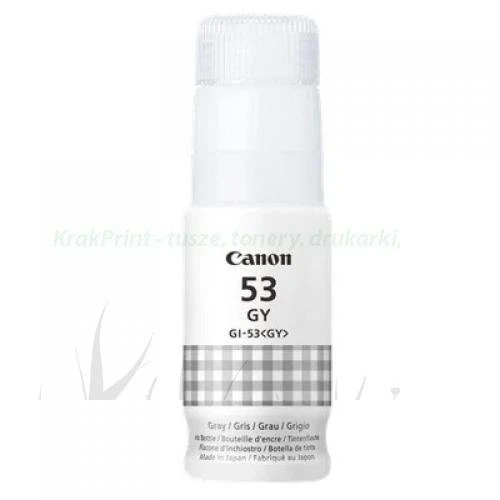 Tusz Canon GI-53GY do Pixma G550 / G650 | 8tys. (4708C001) Grey