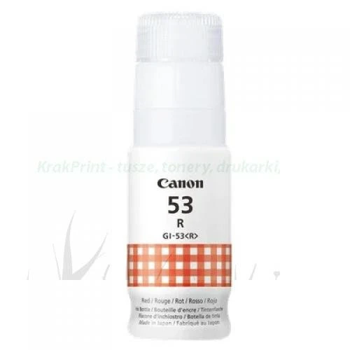 Tusz Canon GI-53R do Pixma G550 / G650 | 8tys. (4717C001) Red