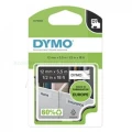 Dymo Taśma D1 poliestrowa trwała Czarny nadruk na białym tle | 12mm x 5.5m (S0718060)