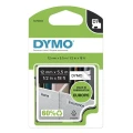 Dymo Taśma D1 poliestrowa trwała Czarny nadruk na białym tle | 12mm x 5.5m (S0718060)