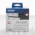Etykieta Brother do QL-800 | 62mm x 15.24m | czarno/czerwony druk DK22251
