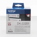 Etykieta Brother do QL-800 | 62mm x 15.24m | czarno/czerwony druk DK22251