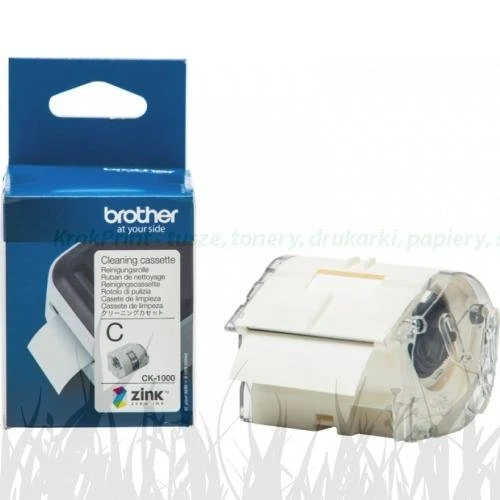 Brother kaseta czyszcząca 50mm x 2m, biała, CK1000, do drukarki VC-500W