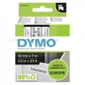 Dymo Taśma D1 standardowa Czarny nadruk na białym tle | 12mm x 7m (S0720530)