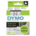 Dymo Taśma D1 standardowa Czarny nadruk na białym tle | 12mm x 7m (S0720530)