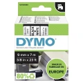 Dymo Taśma D1 standardowa Czarny nadruk na białym tle | 9mm x 7m (S0720680)