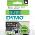 Dymo Taśma D1 standardowa Czarny nadruk na zielonym tle | 9mm x 7m (S0720740)